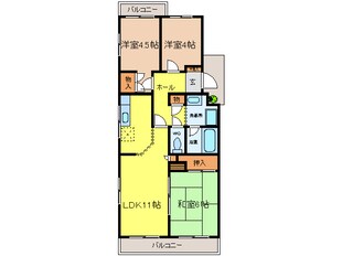 コープ野村半田　壱号棟の物件間取画像